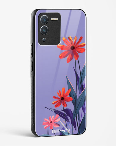 Lavender Bloom [BREATHE] Glass Case Phone Cover (Vivo)