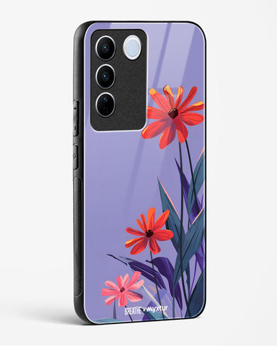 Lavender Bloom [BREATHE] Glass Case Phone Cover (Vivo)