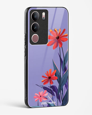 Lavender Bloom [BREATHE] Glass Case Phone Cover (Vivo)