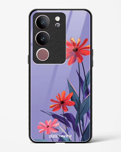 Lavender Bloom [BREATHE] Glass Case Phone Cover (Vivo)