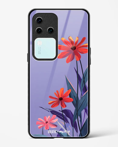 Lavender Bloom [BREATHE] Glass Case Phone Cover (Vivo)