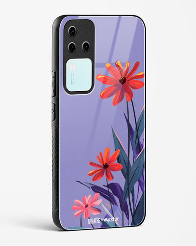 Lavender Bloom [BREATHE] Glass Case Phone Cover (Vivo)