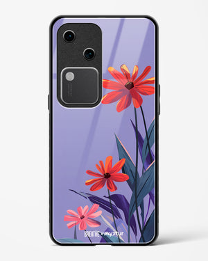 Lavender Bloom [BREATHE] Glass Case Phone Cover (Vivo)