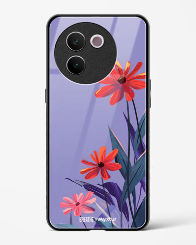 Lavender Bloom [BREATHE] Glass Case Phone Cover (Vivo)