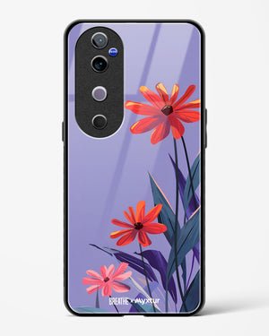 Lavender Bloom [BREATHE] Glass Case Phone Cover (Vivo)