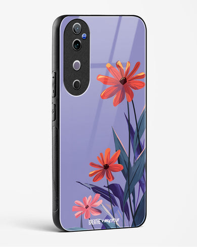 Lavender Bloom [BREATHE] Glass Case Phone Cover (Vivo)