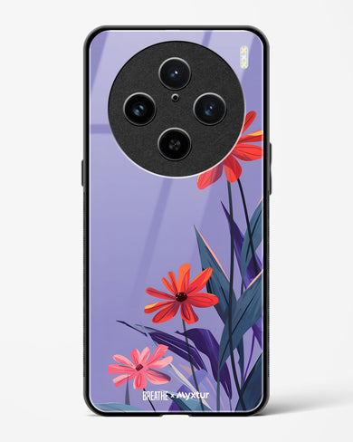 Lavender Bloom [BREATHE] Glass Case Phone Cover (Vivo)