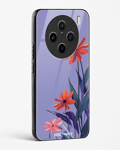 Lavender Bloom [BREATHE] Glass Case Phone Cover (Vivo)
