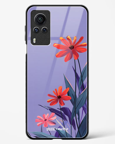 Lavender Bloom [BREATHE] Glass Case Phone Cover (Vivo)