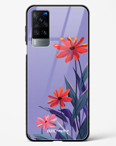 Lavender Bloom [BREATHE] Glass Case Phone Cover (Vivo)