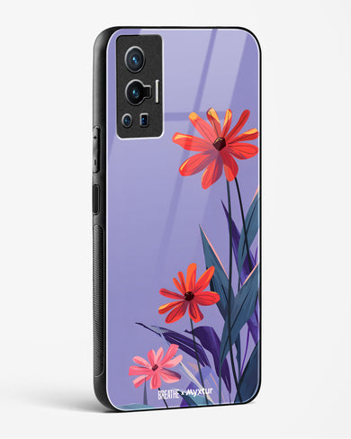 Lavender Bloom [BREATHE] Glass Case Phone Cover (Vivo)