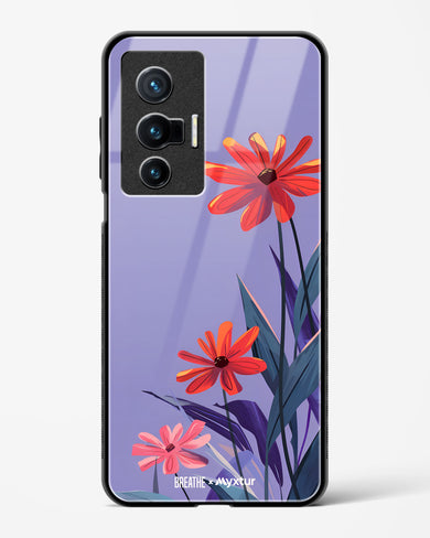 Lavender Bloom [BREATHE] Glass Case Phone Cover (Vivo)