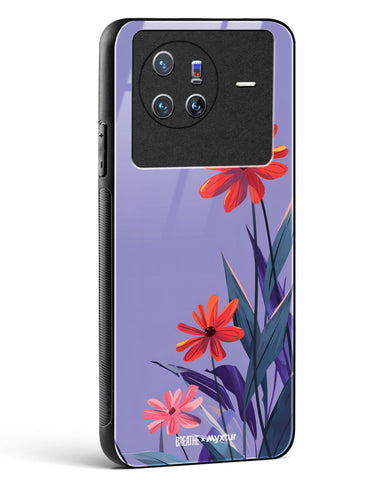 Lavender Bloom [BREATHE] Glass Case Phone Cover (Vivo)