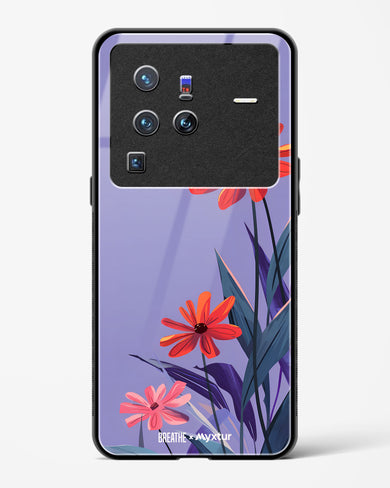 Lavender Bloom [BREATHE] Glass Case Phone Cover (Vivo)