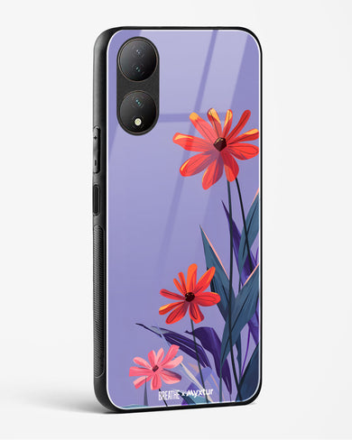 Lavender Bloom [BREATHE] Glass Case Phone Cover (Vivo)