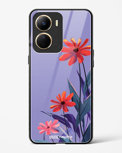 Lavender Bloom [BREATHE] Glass Case Phone Cover (Vivo)