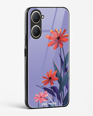 Lavender Bloom [BREATHE] Glass Case Phone Cover (Vivo)