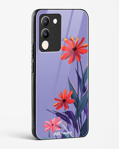 Lavender Bloom [BREATHE] Glass Case Phone Cover (Vivo)