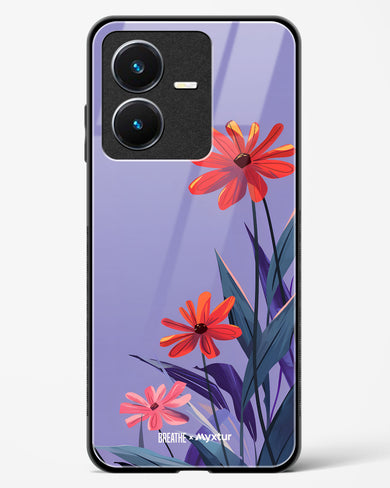 Lavender Bloom [BREATHE] Glass Case Phone Cover (Vivo)