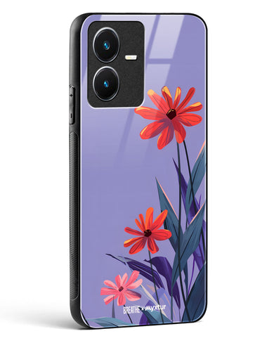 Lavender Bloom [BREATHE] Glass Case Phone Cover (Vivo)