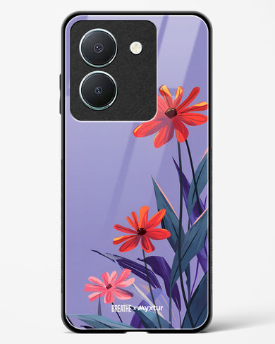 Lavender Bloom [BREATHE] Glass Case Phone Cover (Vivo)