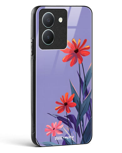 Lavender Bloom [BREATHE] Glass Case Phone Cover (Vivo)