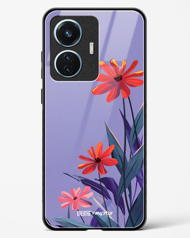 Lavender Bloom [BREATHE] Glass Case Phone Cover (Vivo)