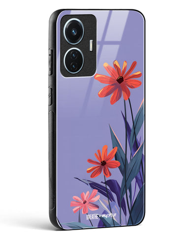 Lavender Bloom [BREATHE] Glass Case Phone Cover (Vivo)