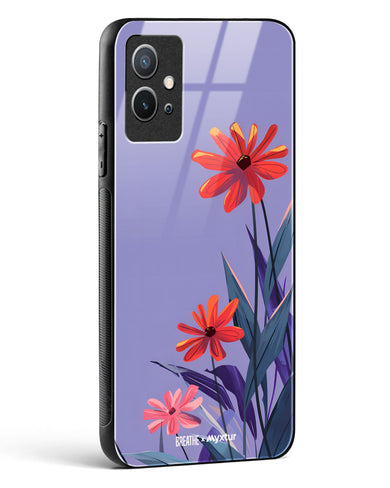 Lavender Bloom [BREATHE] Glass Case Phone Cover (Vivo)