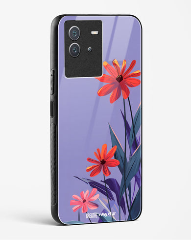 Lavender Bloom [BREATHE] Glass Case Phone Cover (Vivo)