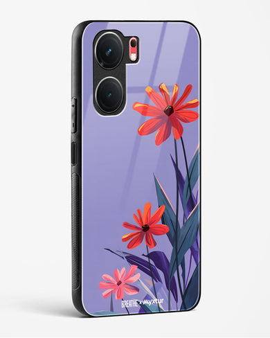 Lavender Bloom [BREATHE] Glass Case Phone Cover (Vivo)