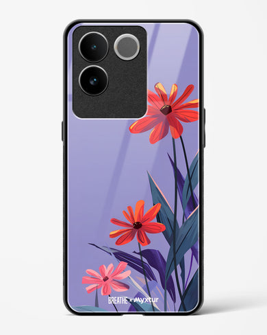 Lavender Bloom [BREATHE] Glass Case Phone Cover (Vivo)