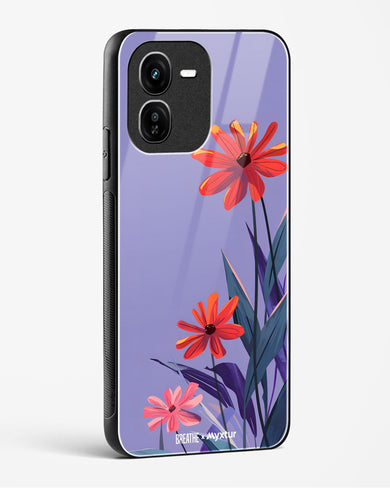 Lavender Bloom [BREATHE] Glass Case Phone Cover (Vivo)