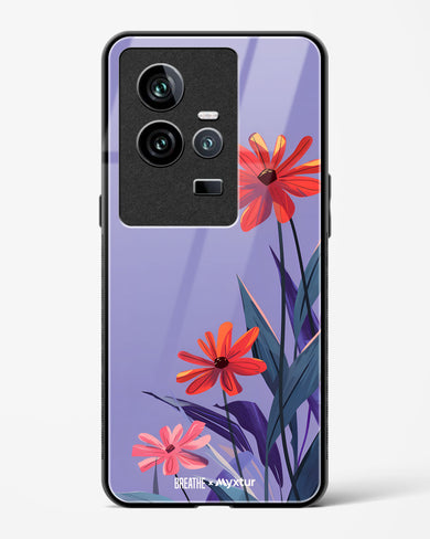 Lavender Bloom [BREATHE] Glass Case Phone Cover (Vivo)