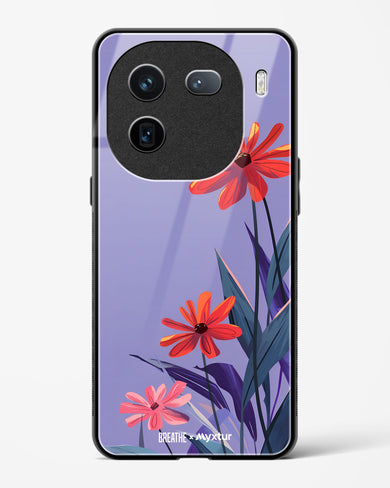 Lavender Bloom [BREATHE] Glass Case Phone Cover (Vivo)