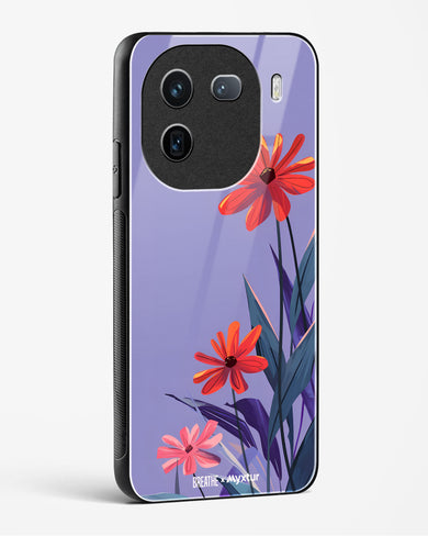 Lavender Bloom [BREATHE] Glass Case Phone Cover (Vivo)