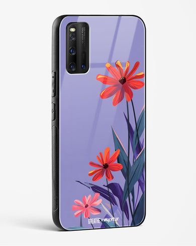 Lavender Bloom [BREATHE] Glass Case Phone Cover (Vivo)