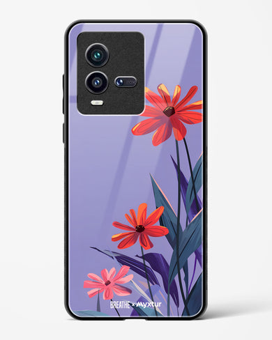 Lavender Bloom [BREATHE] Glass Case Phone Cover (Vivo)