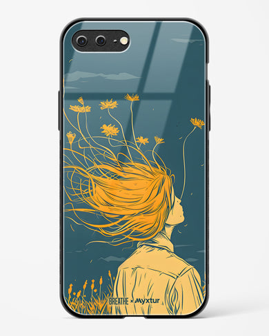 Golden Cascade [BREATHE] Glass Case Phone Cover (Apple)