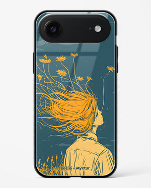Golden Cascade [BREATHE] Glass Case Phone Cover (Apple)