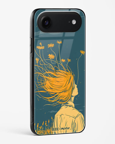 Golden Cascade [BREATHE] Glass Case Phone Cover (Apple)
