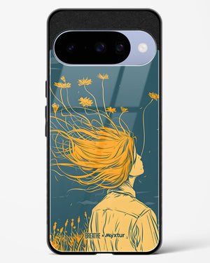 Golden Cascade [BREATHE] Glass Case Phone Cover (Google)
