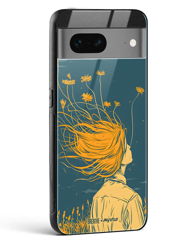 Golden Cascade [BREATHE] Glass Case Phone Cover (Google)