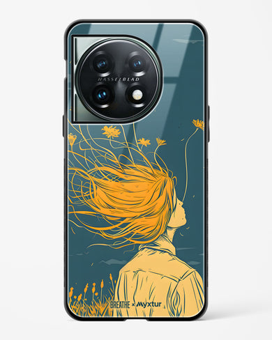 Golden Cascade [BREATHE] Glass Case Phone Cover (OnePlus)