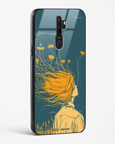 Golden Cascade [BREATHE] Glass Case Phone Cover (Oppo)