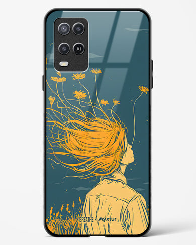 Golden Cascade [BREATHE] Glass Case Phone Cover (Oppo)