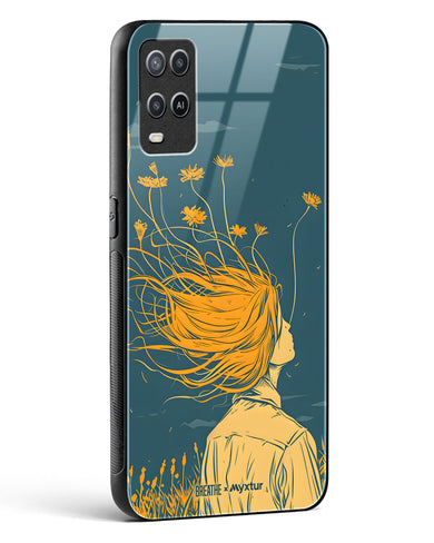 Golden Cascade [BREATHE] Glass Case Phone Cover (Oppo)