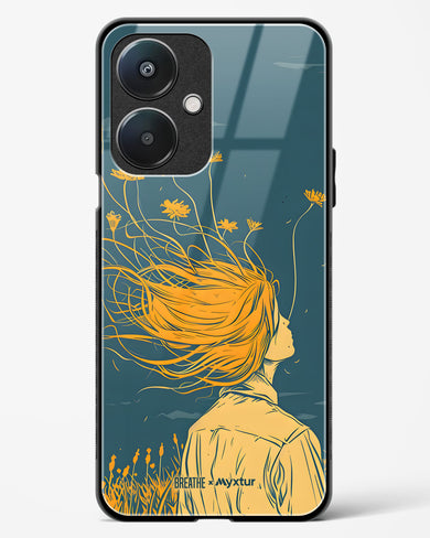 Golden Cascade [BREATHE] Glass Case Phone Cover (Oppo)