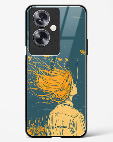 Golden Cascade [BREATHE] Glass Case Phone Cover (Oppo)