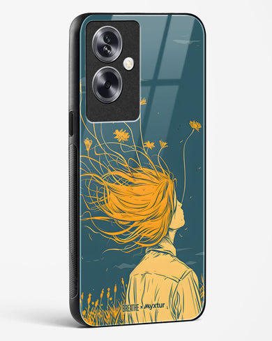 Golden Cascade [BREATHE] Glass Case Phone Cover (Oppo)